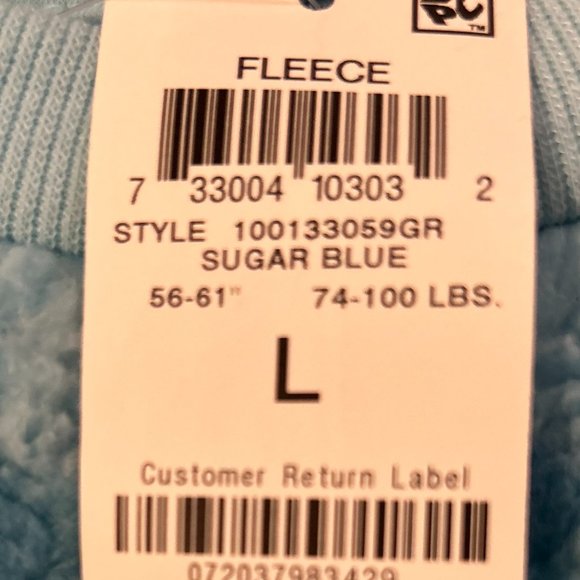EPIC THREADS GIRLS SUGAR BLUE FLEECE  BOTTOMS - Picture 6 of 6